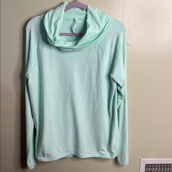 Lululemon Healthy Heart Pullover Fresh Teal, Size 8 - Picture 4 of 10